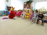 День семьи с героями мультфильма